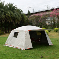 Alltel Outdoor Canopy Tent for 6-10 Person, Portable Beach Sunshade Shelter, Waterproof Fishing Awning