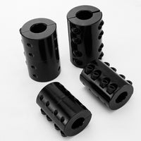 Rigid Clamp Coupling for Motor Shafts, High Concentricity Steel