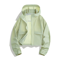 Women's UPF 50+ UV Protection Lightweight Sun Protection Jacket with YKK Zipper