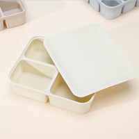 Baby Silicone Food Storage Container with Lid, Easy Release Ice Cube Tray for Purees and Snacks