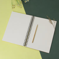 Sketchbook with Thick Paper, Kraft Cover, 160gsm, for Artists and Students