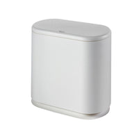 Slim 15L Double-Layer Waste Bin for Bathroom, Living Room, and Hotel