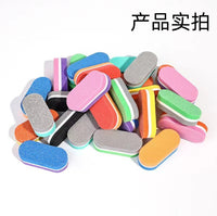 Moe Xiaoke Double-Sided Sponge Nail File Buffer for Manicure and Pedicure