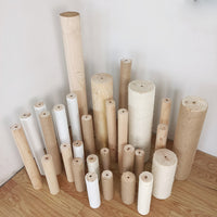 Cat Scratching Post Replacement Column Sisal/Jute Rope Solid Wood DIY Cat Tree Accessory