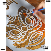 Intangible Cultural Heritage Gold Foil Painting DIY Kit for Art Decoration