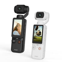 Portable HD Action Camera with 180° Rotating Lens for Vlogging and Outdoor Sports