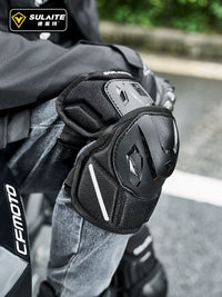 Motorcycle Knee and Elbow Protector Set for Riding, Anti-Fall, Windproof, CE2 Certified