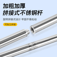 Stainless Steel Tent Pole Set for Outdoor Camping and Canopy Support