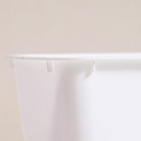 Stackable Plastic Storage Bins with Lids for Pantry, Cabinets, and Drawers