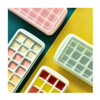 18-Grid Japanese-Style Ice Cube Tray for Coffee & Bar, DIY Creative Kitchen Ice Maker