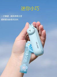 Portable Mini USB Rechargeable Handheld Fan with Cute Animal Design