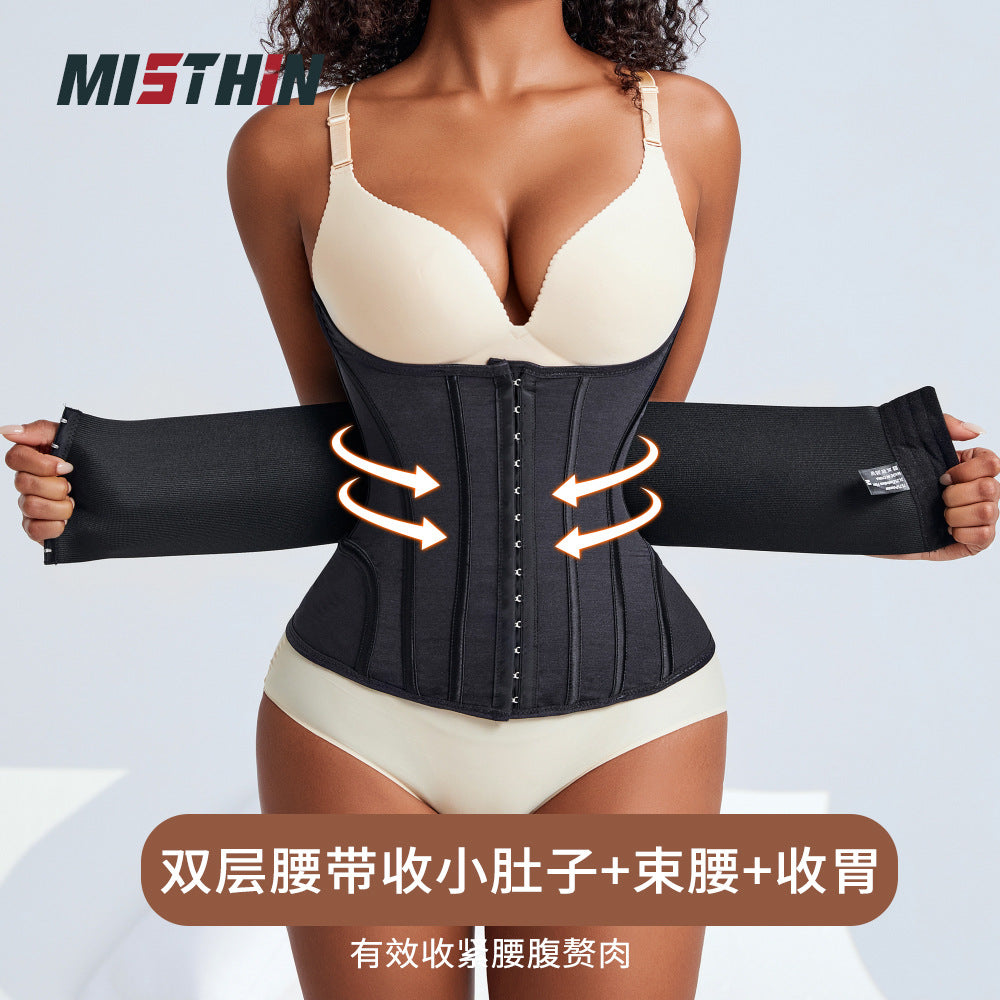 Women's Plus Size Waist Trainer for Fitness and Body Shaping