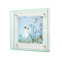 Acrylic Photo Frame for Pictures, Posters, and Art Prints - Wall Mount or Tabletop Display