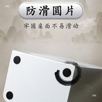 Chinese Style Metal Bookends for Desk Organization, Creative Book Holder