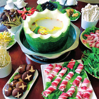 Stainless Steel Winter Melon Pot for Hotpot and Stews, Commercial and Home Use