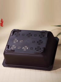 Resin Imitation Zisha Ceramic Succulent Planter Pot for Home Bonsai