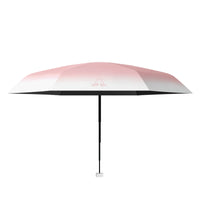 Ultra-Light 6-Fold Mini Sun Umbrella UV Protection Rain or Shine Black Glue Sunshade
