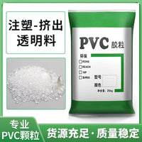 High-Transparency PVC Pellets for Injection Molding, Heat & Cold Resistant