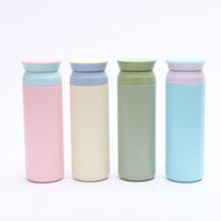Creative Japanese Style Stainless Steel Vacuum Insulated Bottle Portable Minimalist Student Water Cup