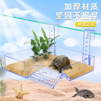 Large Turtle Tank Basking Platform Floating Dock Aquarium Ramp High Water Level Rest Platform