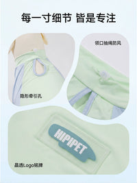 Hippie Dog Ice Silk Cooling Vest for Medium to Large Dogs - Sun Protection & Breathable