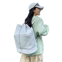 Waterproof Dry Wet Separation Sports Backpack with Shoe Compartment for Gym Swimming Yoga Dance