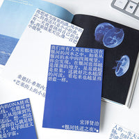 Momo Boxed Postcards - The Power of Words, Minimalist Literary Message Cards, Desktop Decor