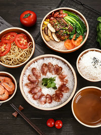 Ceramic Steaming Bowl for Rice and Dishes - Restaurant Grade Clay Pot