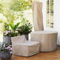 Outdoor Sofa Dustproof and Waterproof Cover, Outdoor Furniture Accessories, Patio Terrace Table and Chair Sunshade Cover, Rattan Sofa Protective Cover
