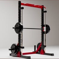 Multi-functional Smith Machine Squat Rack with Barbell for Home Gym Weightlifting and Bench Press