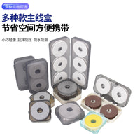 Fishing Line Spool Storage Box with Silicone Insert