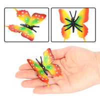 Realistic Insect and Butterfly Figurines for Educational Play and Dioramas