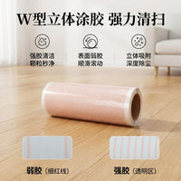 Lint Roller with Extendable Handle and Refills for Pet Hair, Dust, and Debris Removal
