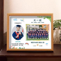 Graduation Certificate Photo Frame for Preschool, Primary, Middle, and High School Graduates, Class Souvenir Display