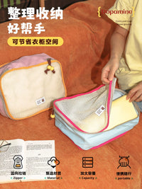 Breathable Mesh Travel Storage Bags for Clothes - Compressible & Portable Luggage Organizer