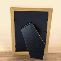 Chinese Calligraphy Inspirational Desk Decor with Frame for Students