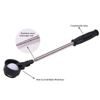 Retractable Golf Ball Retriever for Water Hazards - Stainless Steel