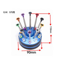 10-Piece Precision Screwdriver Set with Metal Octagonal Handle
