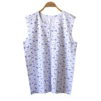 Women's Cotton Floral Sleeveless Vest for Middle-Aged & Elderly