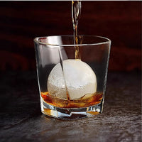 Large Sphere Ice Cube Mold Food-Grade Silicone Round Ice Ball Maker for Whiskey and Cocktails