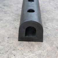 D-Type Rubber Fender for Docks, Ships, Platforms - Heavy Duty Marine Anti-Collision Block