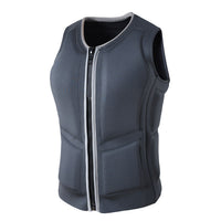 Adult Life Vest for Water Sports, Surfing, Snorkeling, and Boating with Zipper Closure