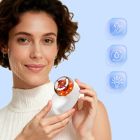 7-Color LED Microcurrent Facial Massager with Vacuum Suction for Lifting & Firming