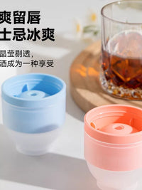 Large Silicone Sphere Ice Mold for Whiskey and Cocktails