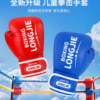 Kids' Boxing Gloves for Training, Muay Thai, Kickboxing, and Punching Bag Work