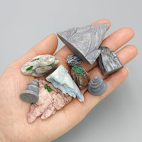 Miniature Mountain Rockery Ornament for Moss Garden & DIY Landscape Decor