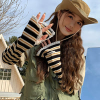 Summer UV Protection Ice Silk Arm Sleeves for Women - Breathable Sun Protection