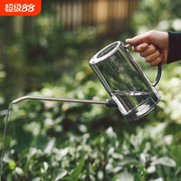 Stainless Steel Long Spout Watering Can for Indoor Outdoor Plants