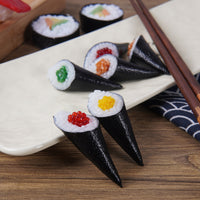 Realistic Japanese Triangle Sushi Model Keychain & Display Prop