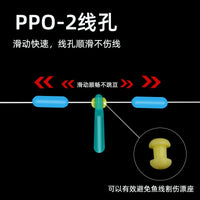 Silicone Double-Core Fishing Float Seat for Competitive Angling